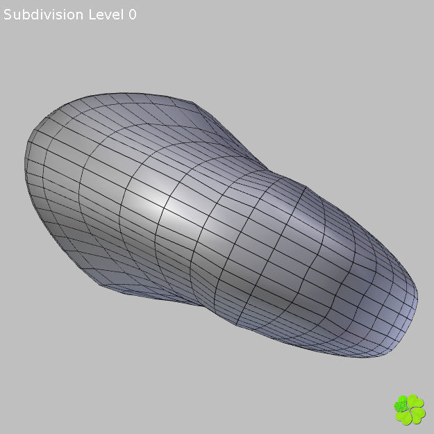 Realistic shells low poly shell Low-poly 3D model_25