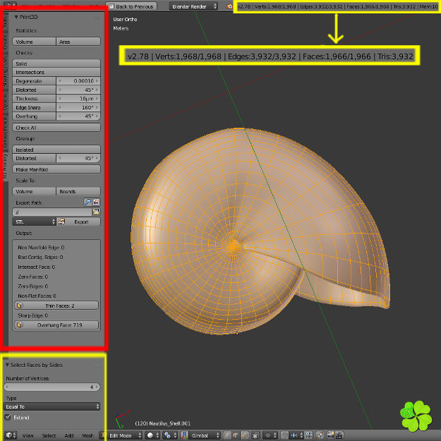 Realistic shells low poly shell Low-poly 3D model_35