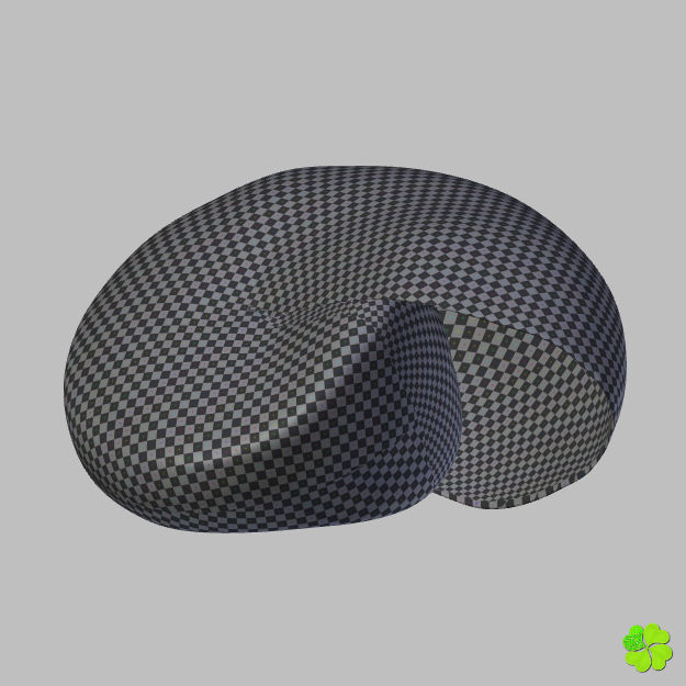 Realistic shells low poly shell Low-poly 3D model_38