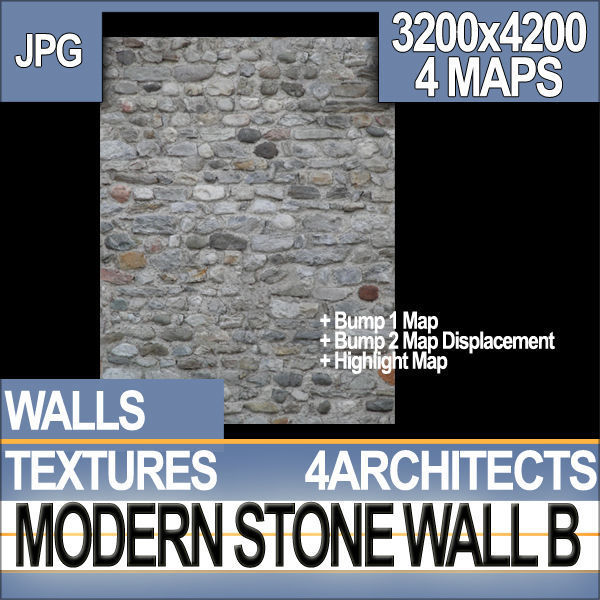 Modern Stone Wall B Texture_1
