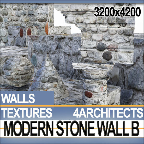 Modern Stone Wall B Texture_2