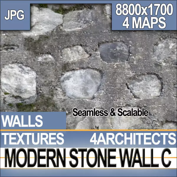 Modern Stone Wall C Texture_0