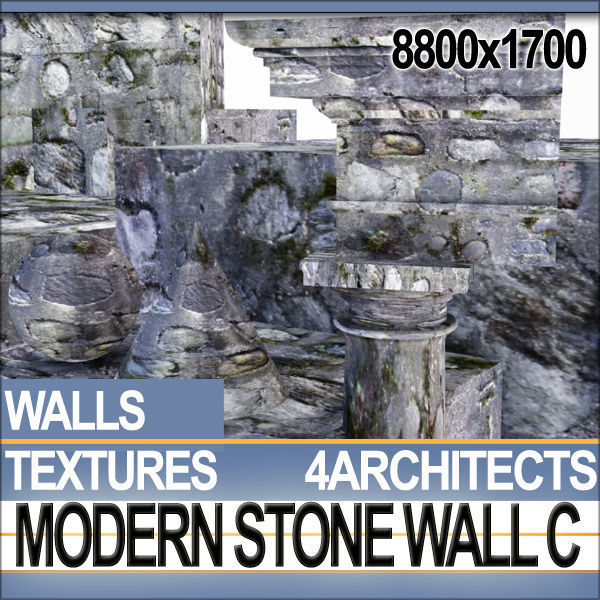Modern Stone Wall C Texture_2