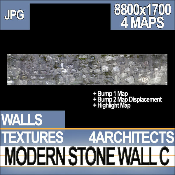 Modern Stone Wall C Texture_1