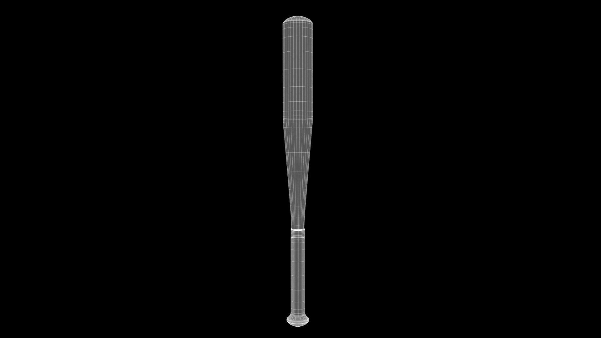 Baseball Bat 3D model_2