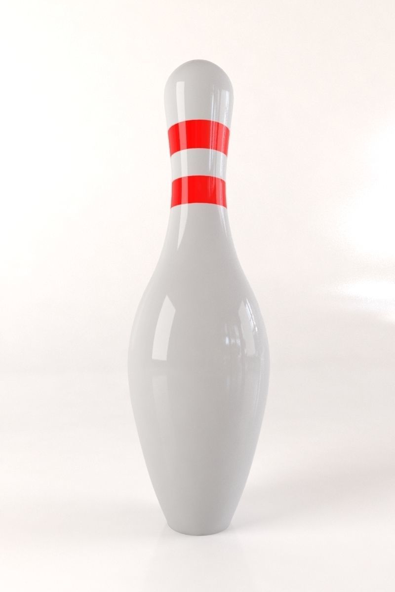 Bowling kegel 3D model_1