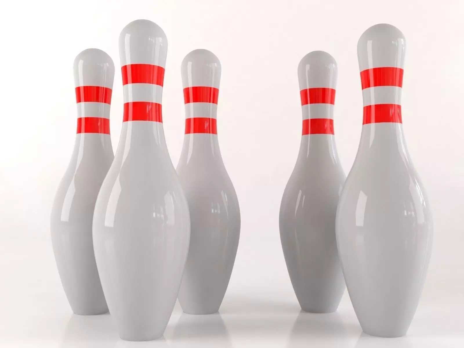 Bowling kegel 3D model_0