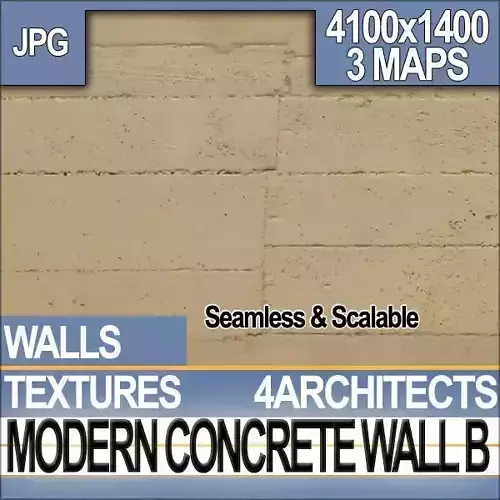 Modern Concrete Wall B Texture