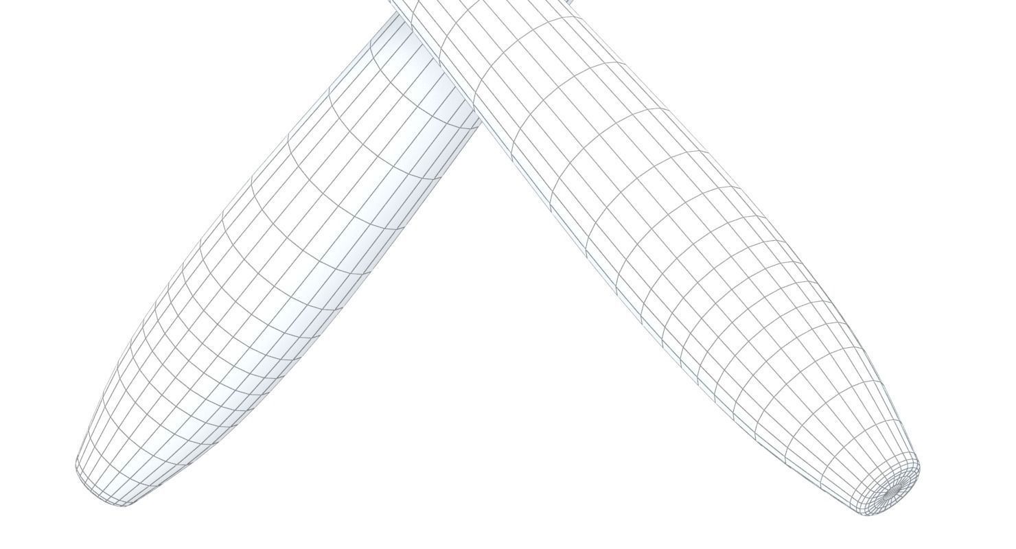 Wooden Maraca 3D model_11