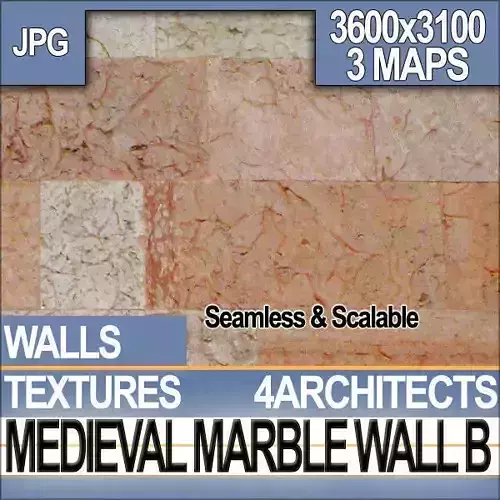 Medieval Marble Wall B