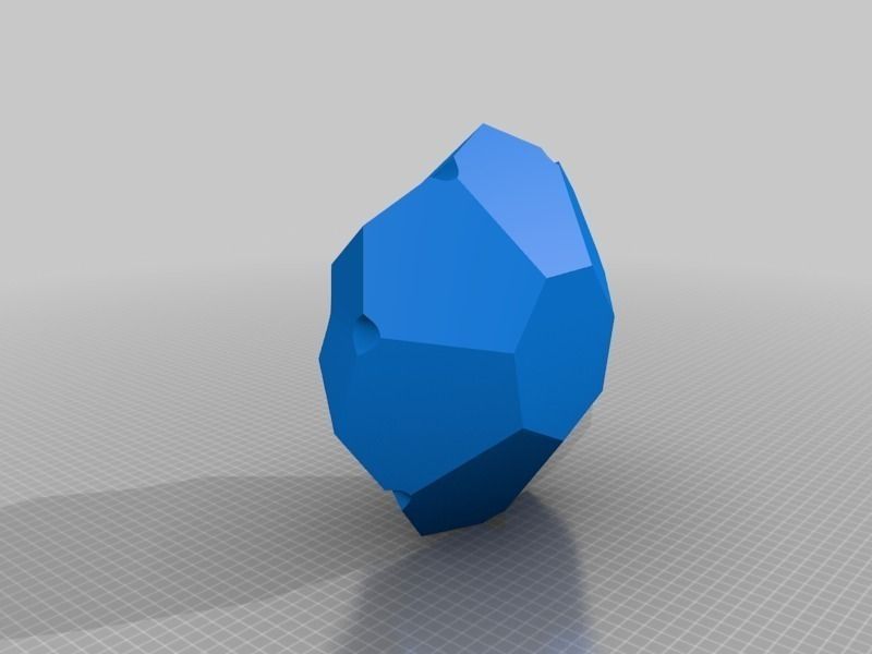 7-Sided Cup Cake Free 3D print model_1