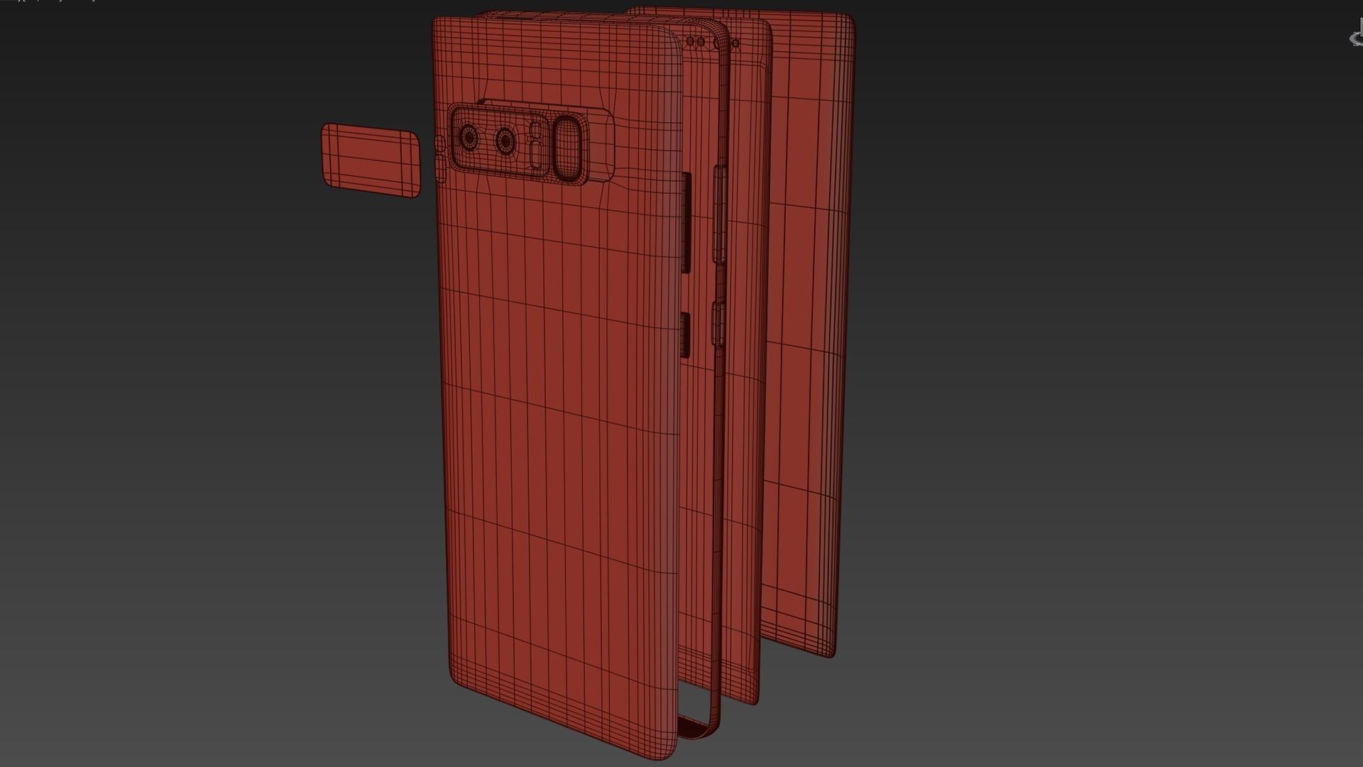 Samsung Galaxy Note 8 3D model_10