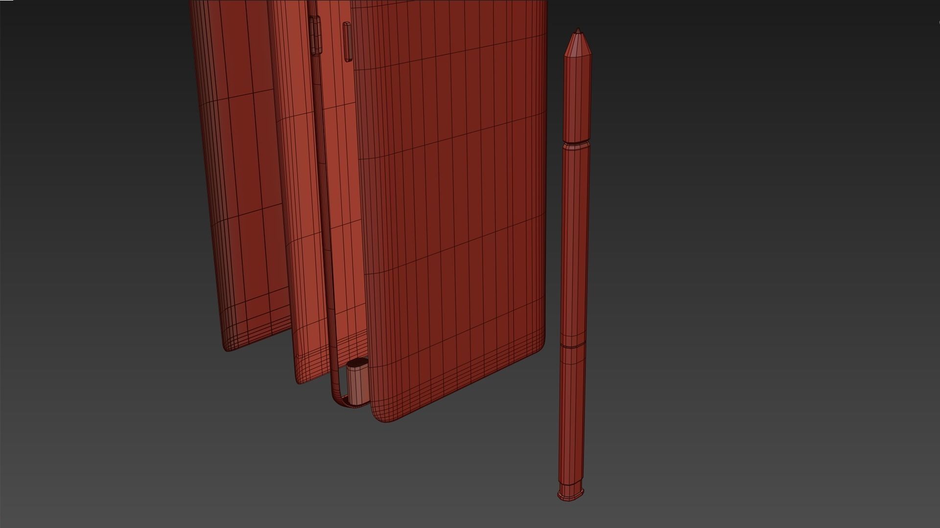 Samsung Galaxy Note 8 3D model_11