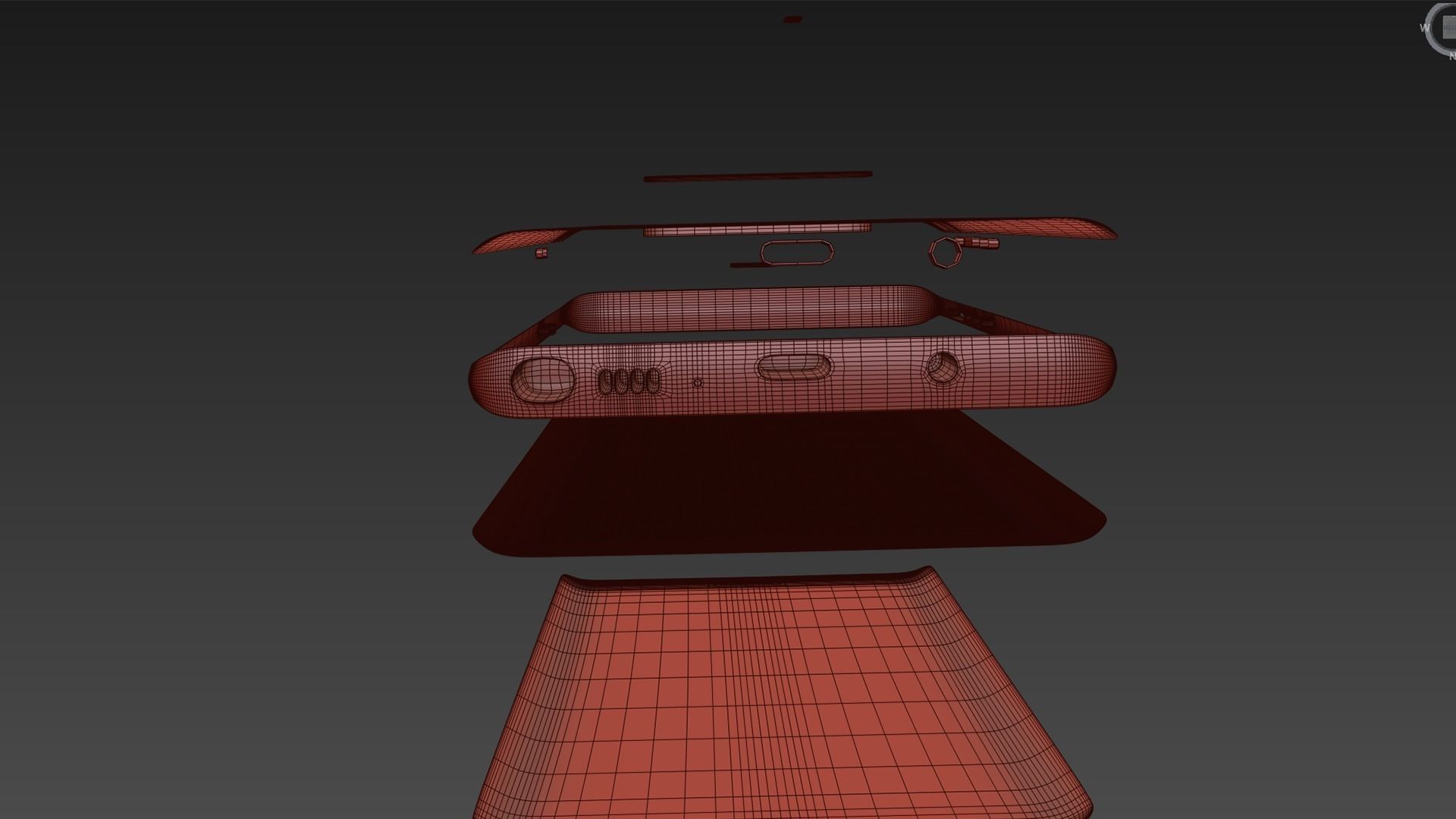 Samsung Galaxy Note 8 3D model_14