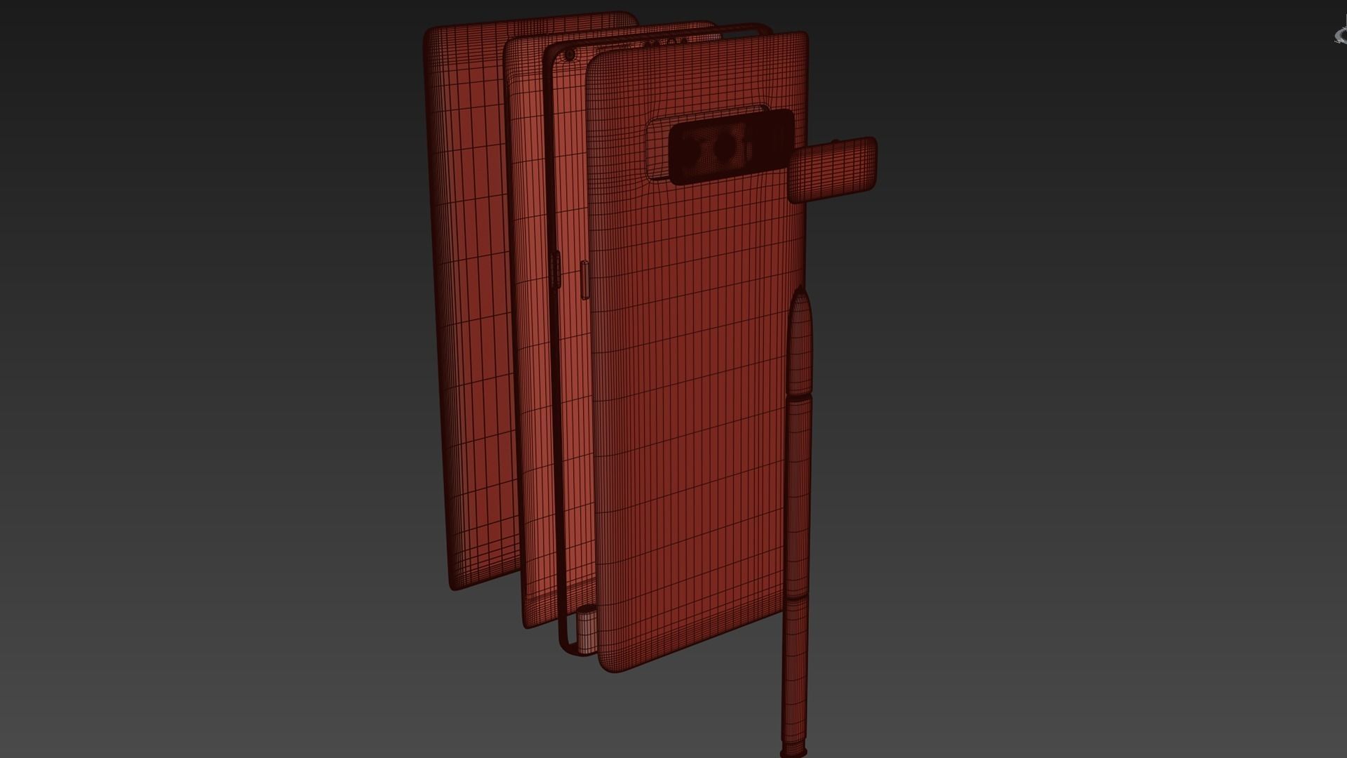 Samsung Galaxy Note 8 3D model_13