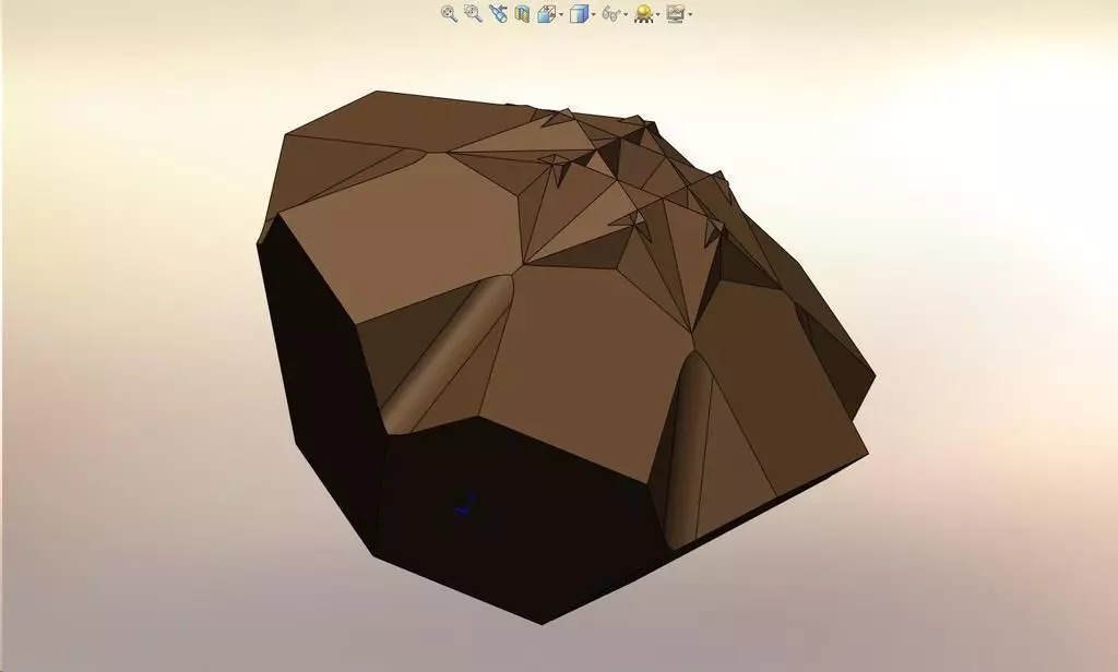 6-Sided Cup Cake Free 3D print model