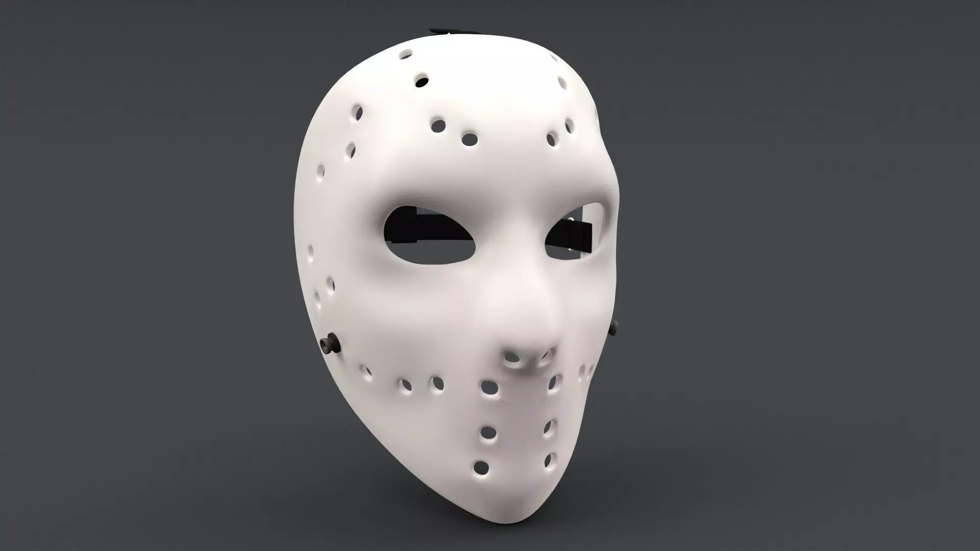 Hockey Mask 3D model_0