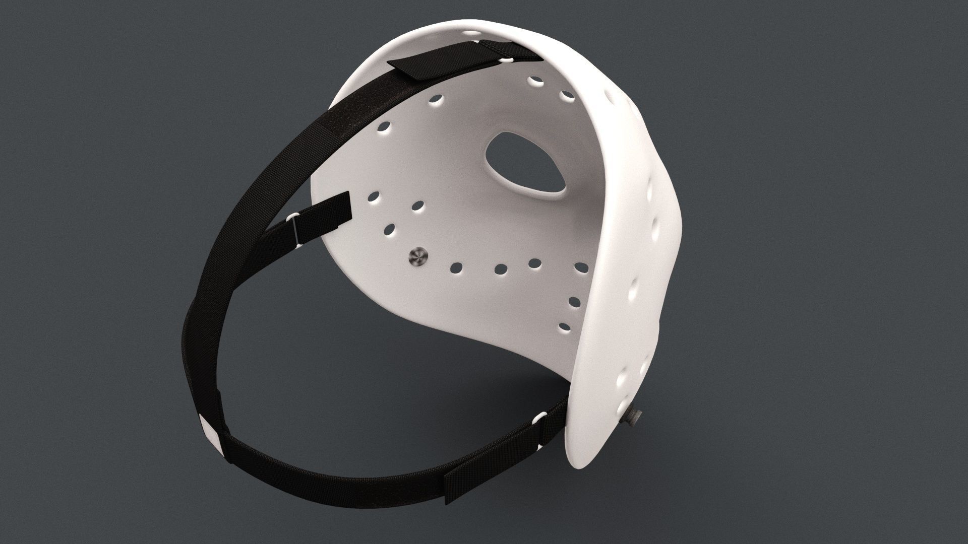 Hockey Mask 3D model_1