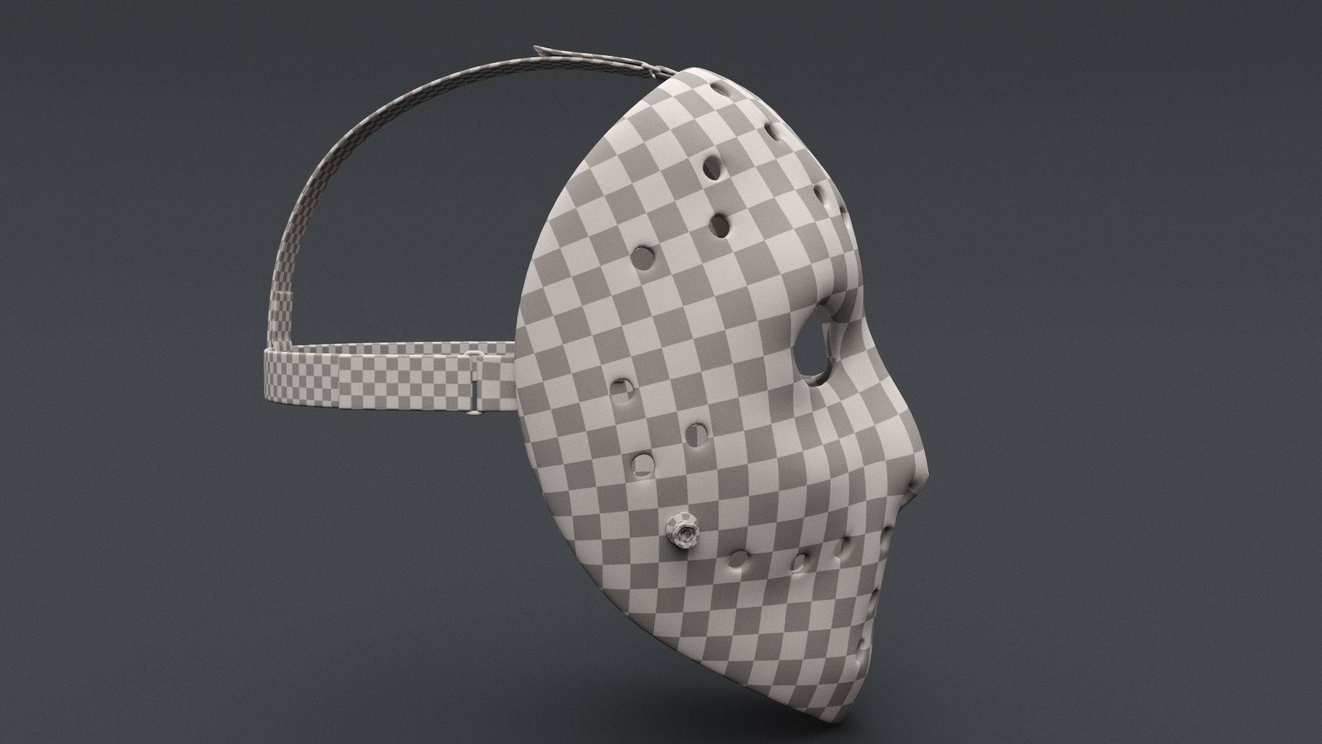 Hockey Mask 3D model_6