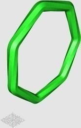 7-Sided M bius Curve Free 3D print model_1