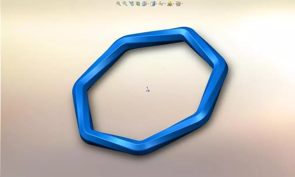 7-Sided M bius Curve Free 3D print model_0