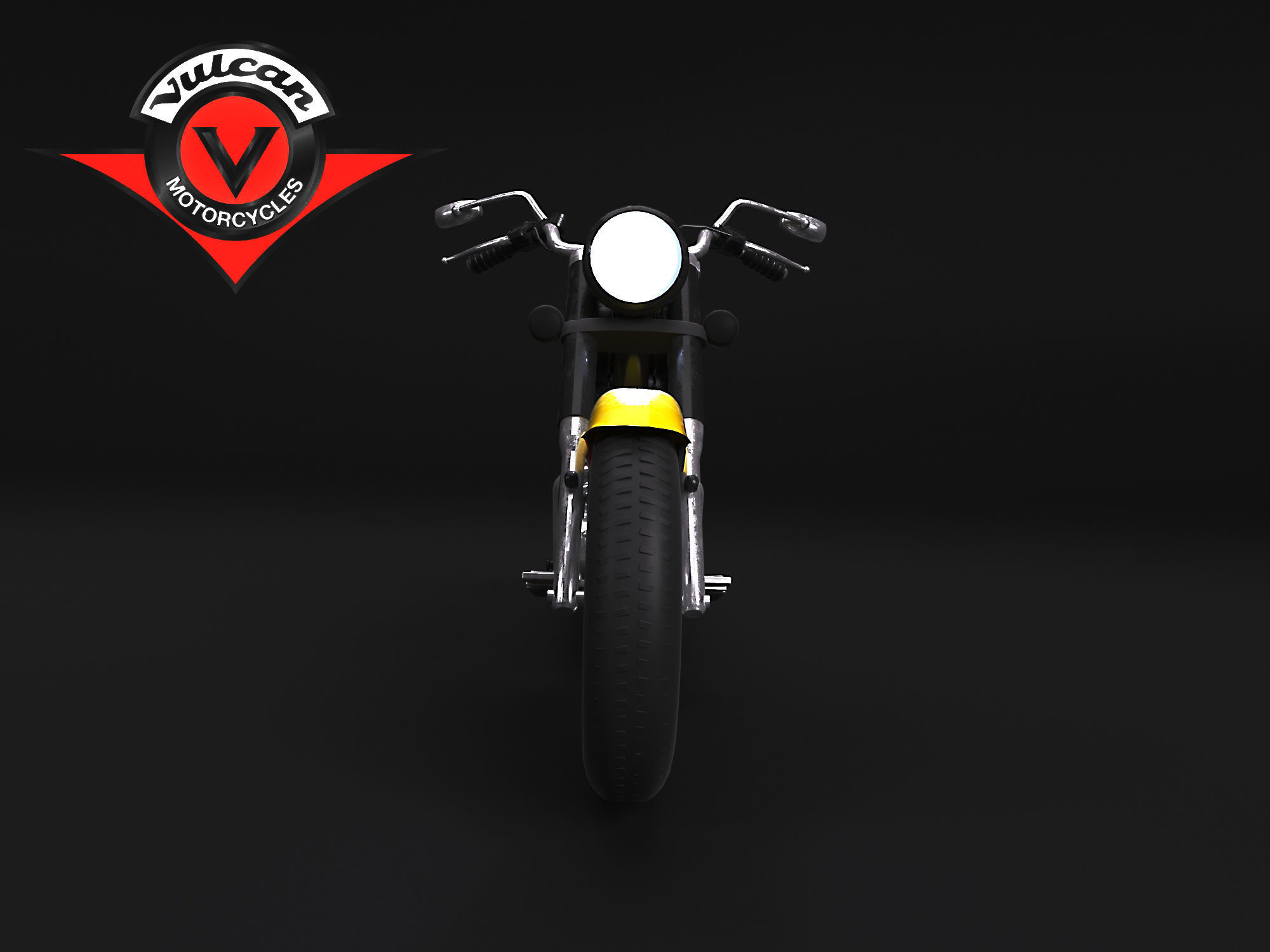 Kawasaki Motors Free 3D model_4