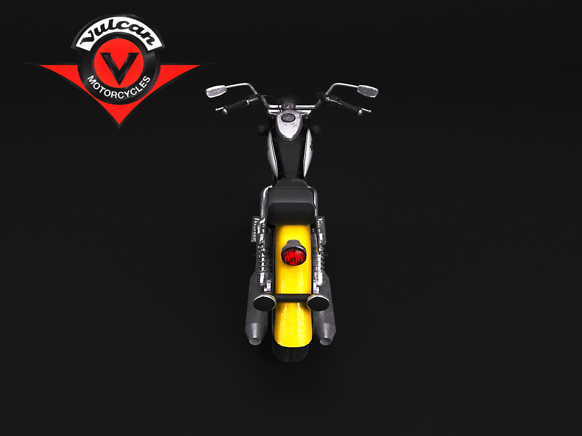 Kawasaki Motors Free 3D model_5