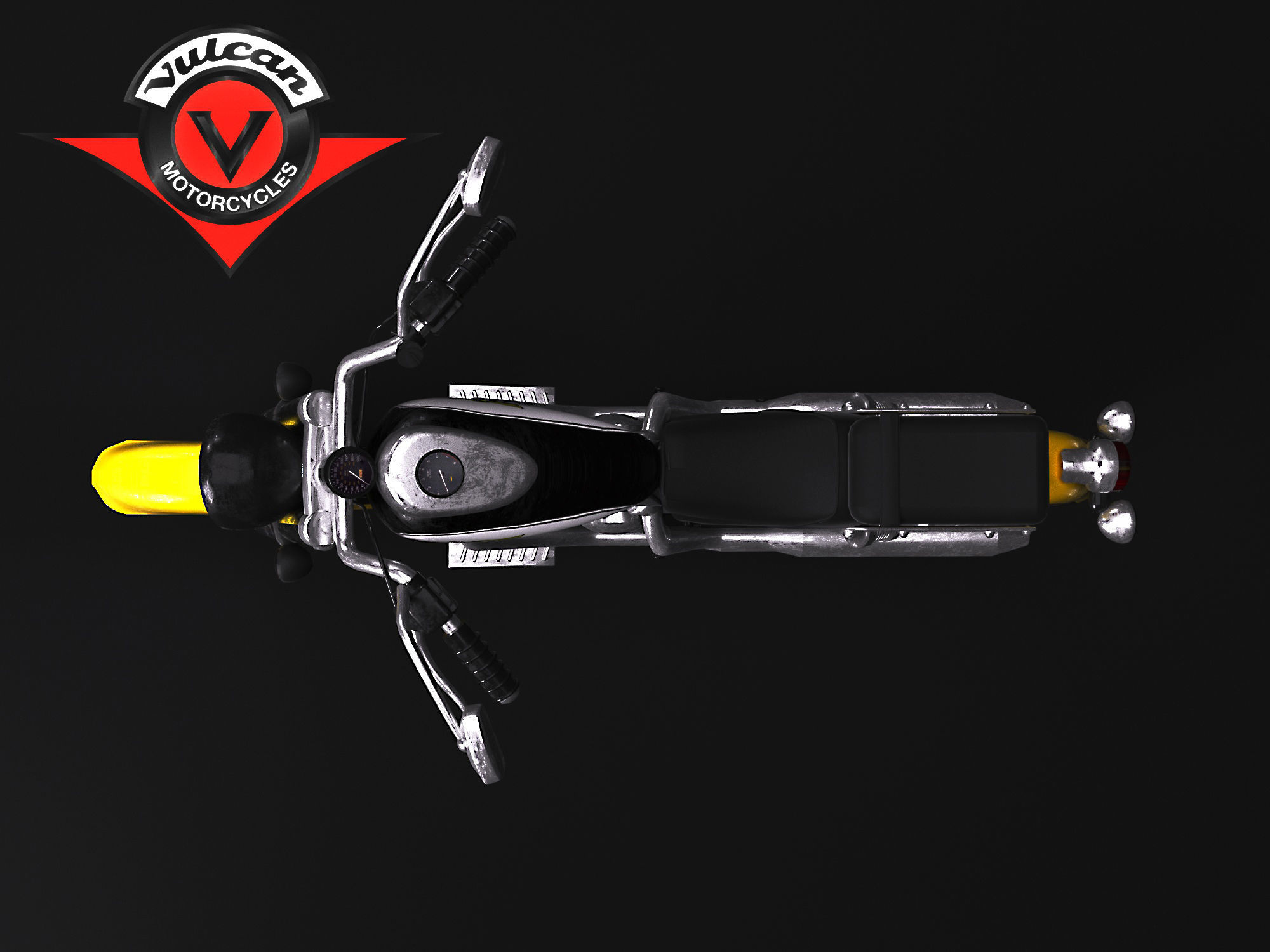 Kawasaki Motors Free 3D model_3