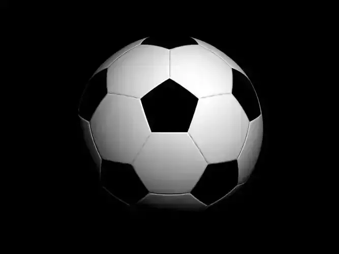 Soccer Ball Free low-poly 3D model