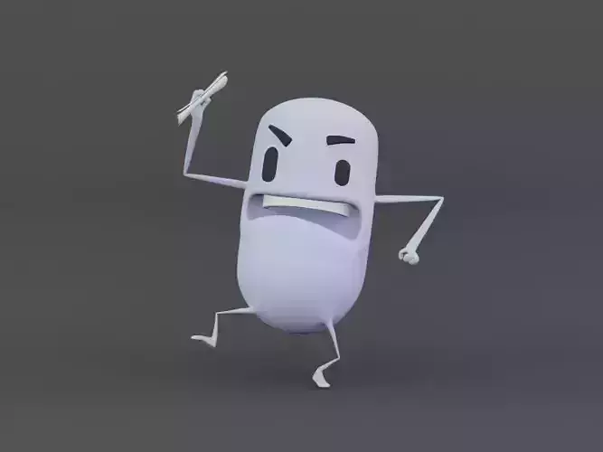 Lirl Dud Character Animated