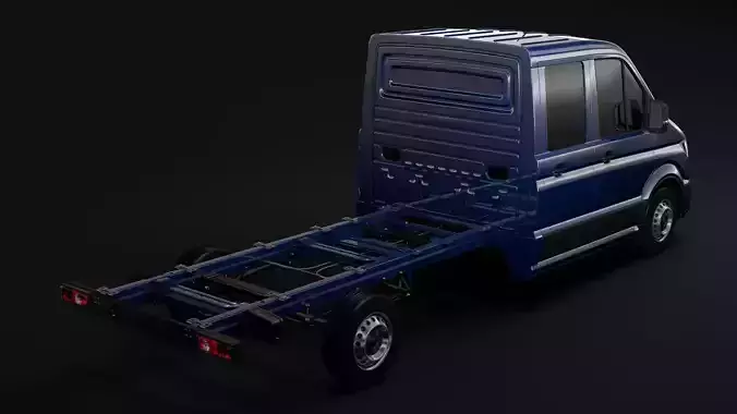 MAN TGE Chassi DoubleCab L2 2017