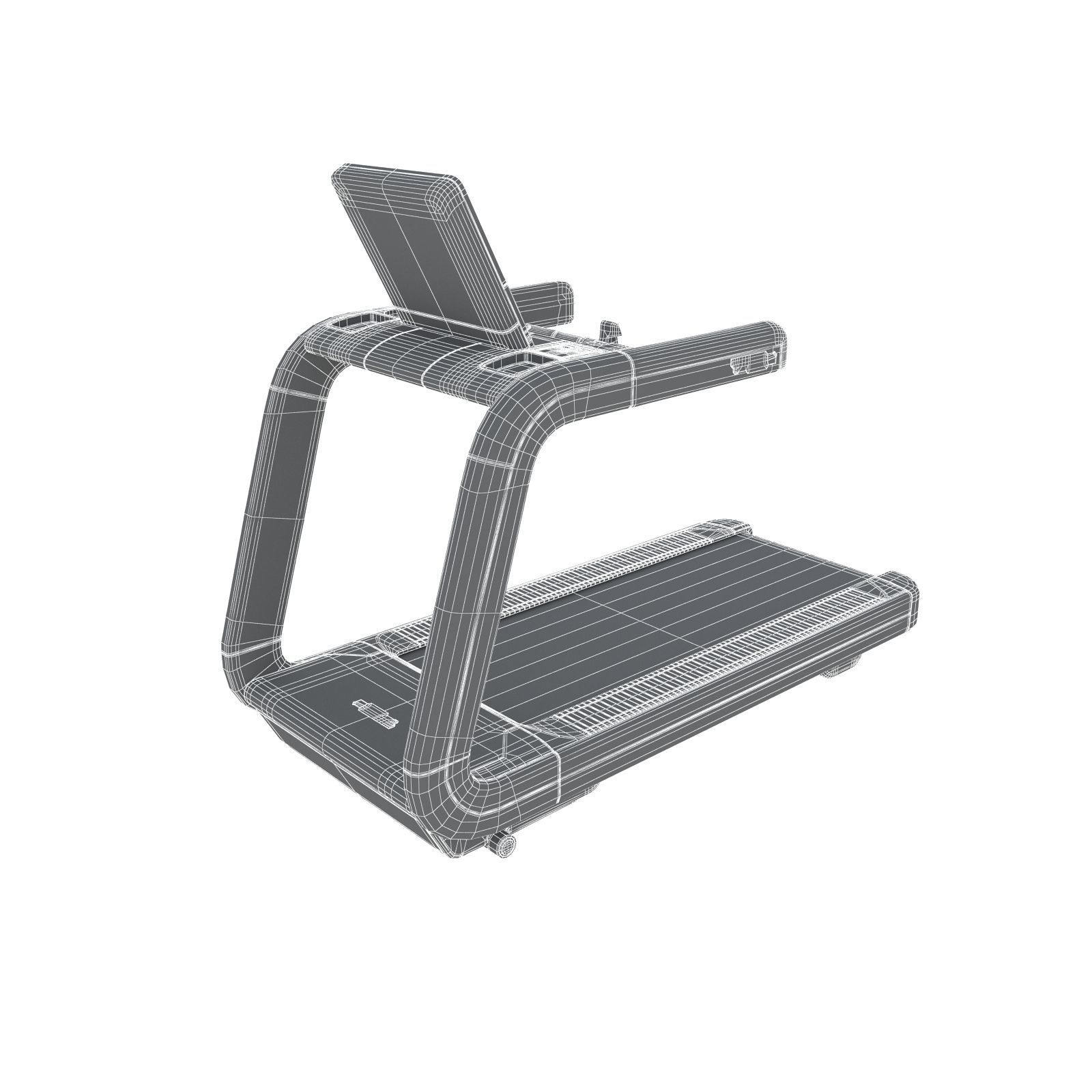 Technogym - Treadmill Artis Run 3D model_7