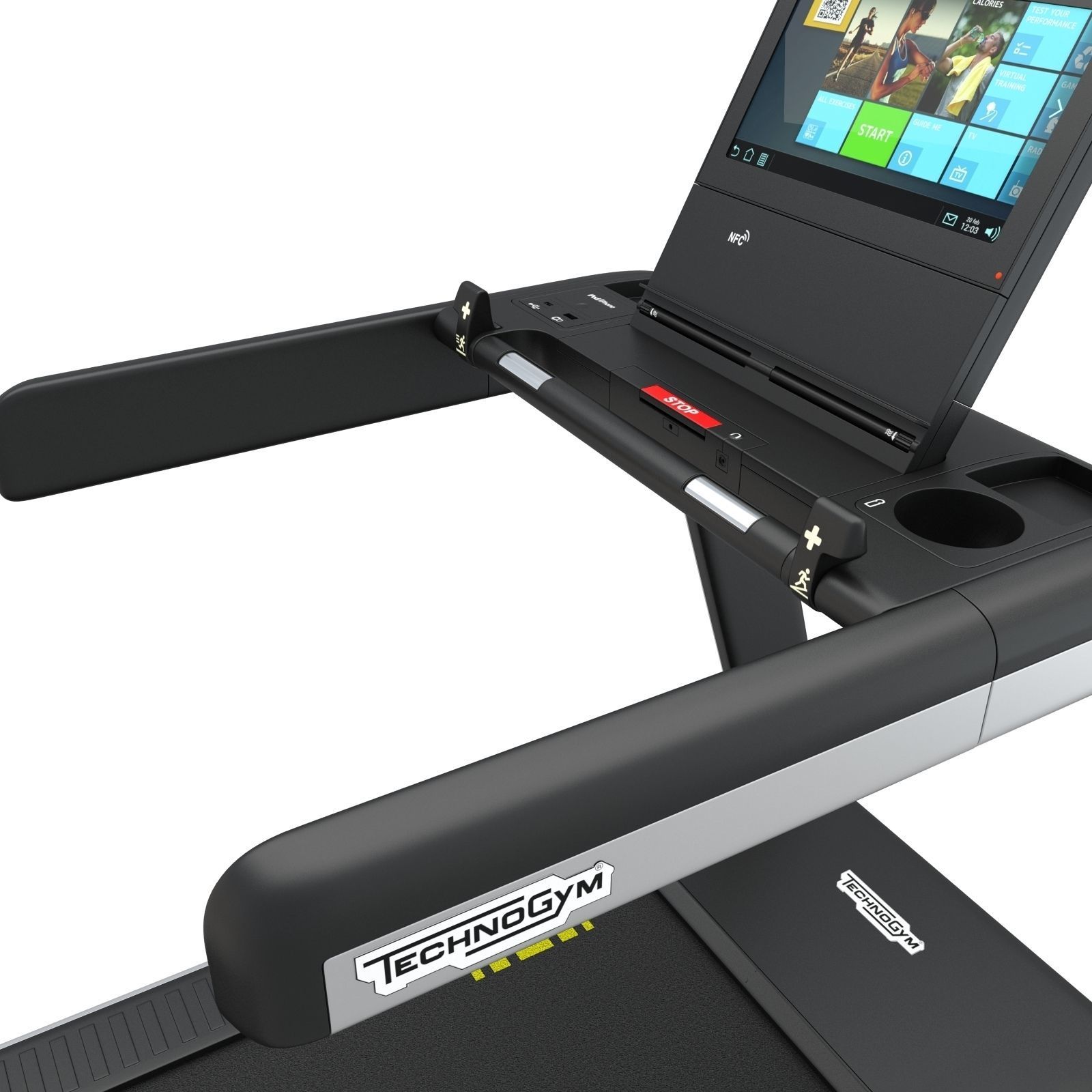 Technogym - Treadmill Artis Run 3D model_3