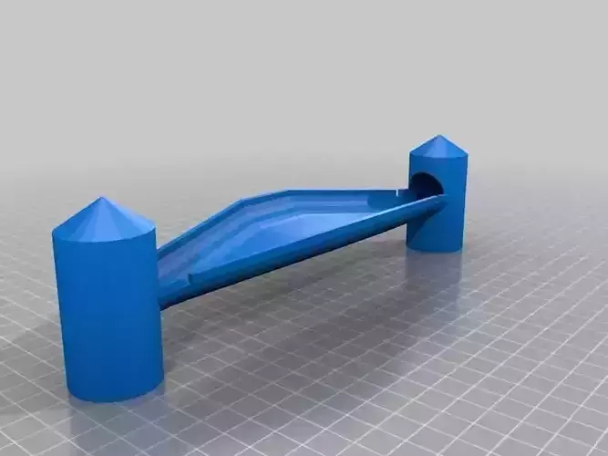 Marble Run - Dual Cap Two Entrances