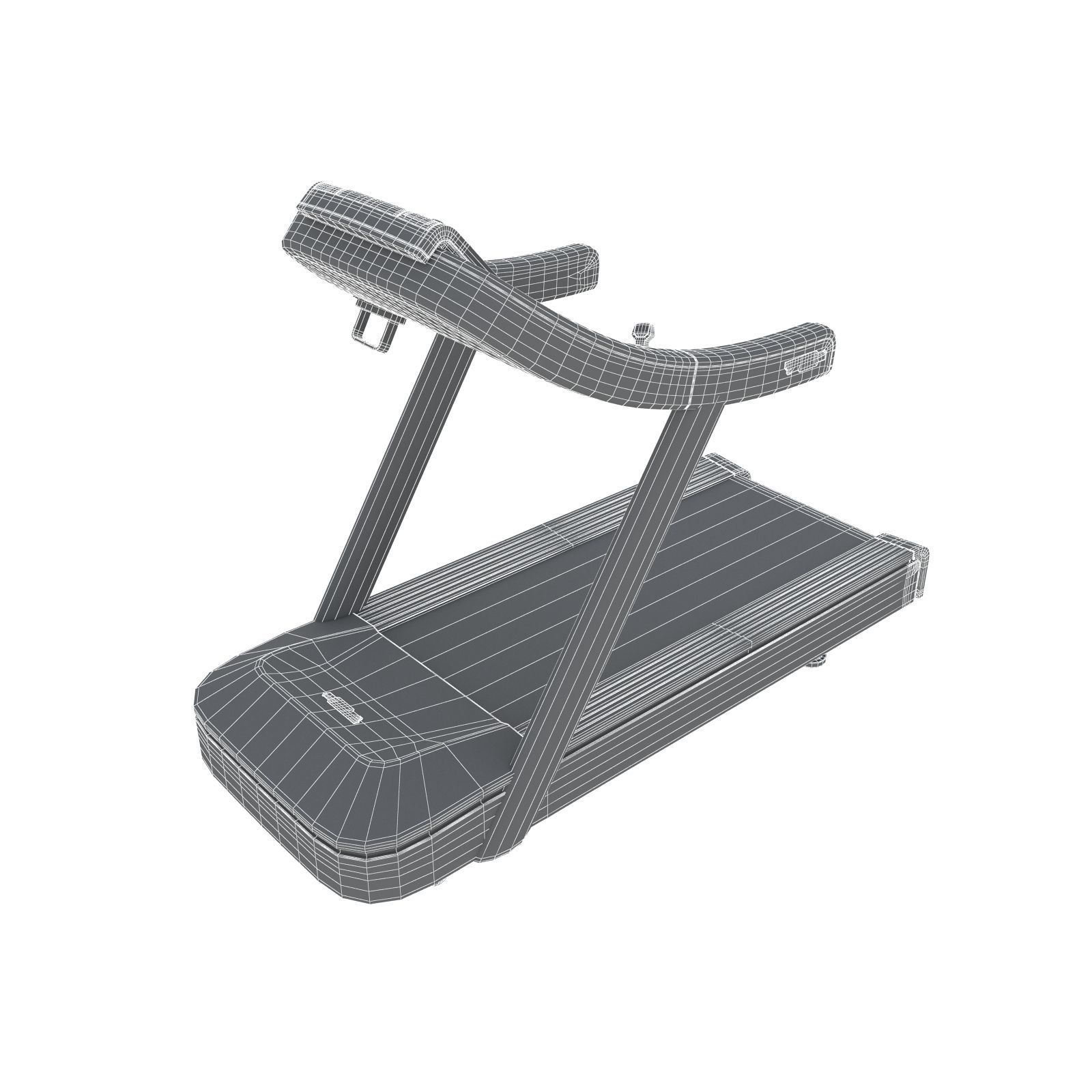 Technogym Excite Run 1000 Treadmill  3D model_8