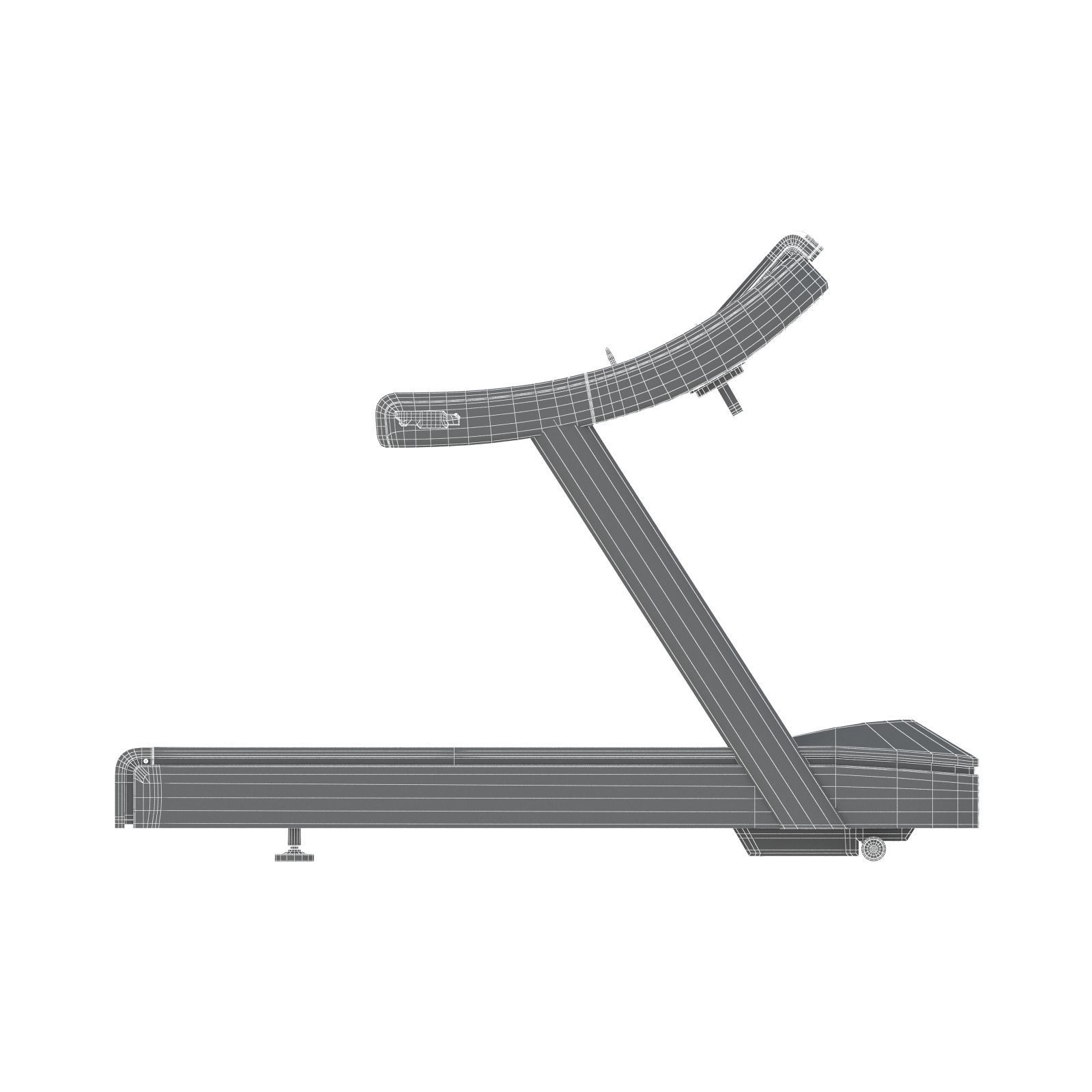 Technogym Excite Run 1000 Treadmill  3D model_9