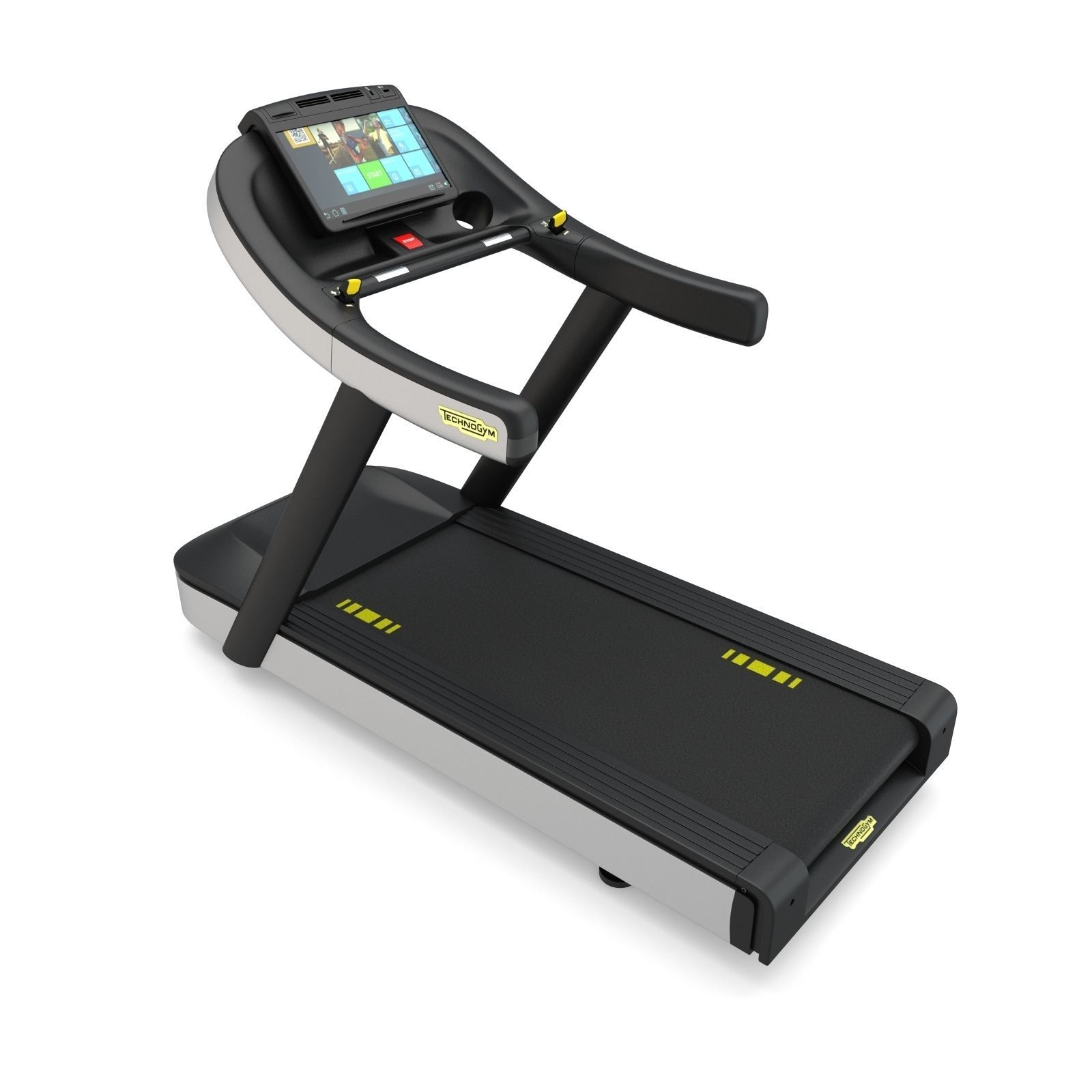 Technogym Excite Run 1000 Treadmill  3D model_2