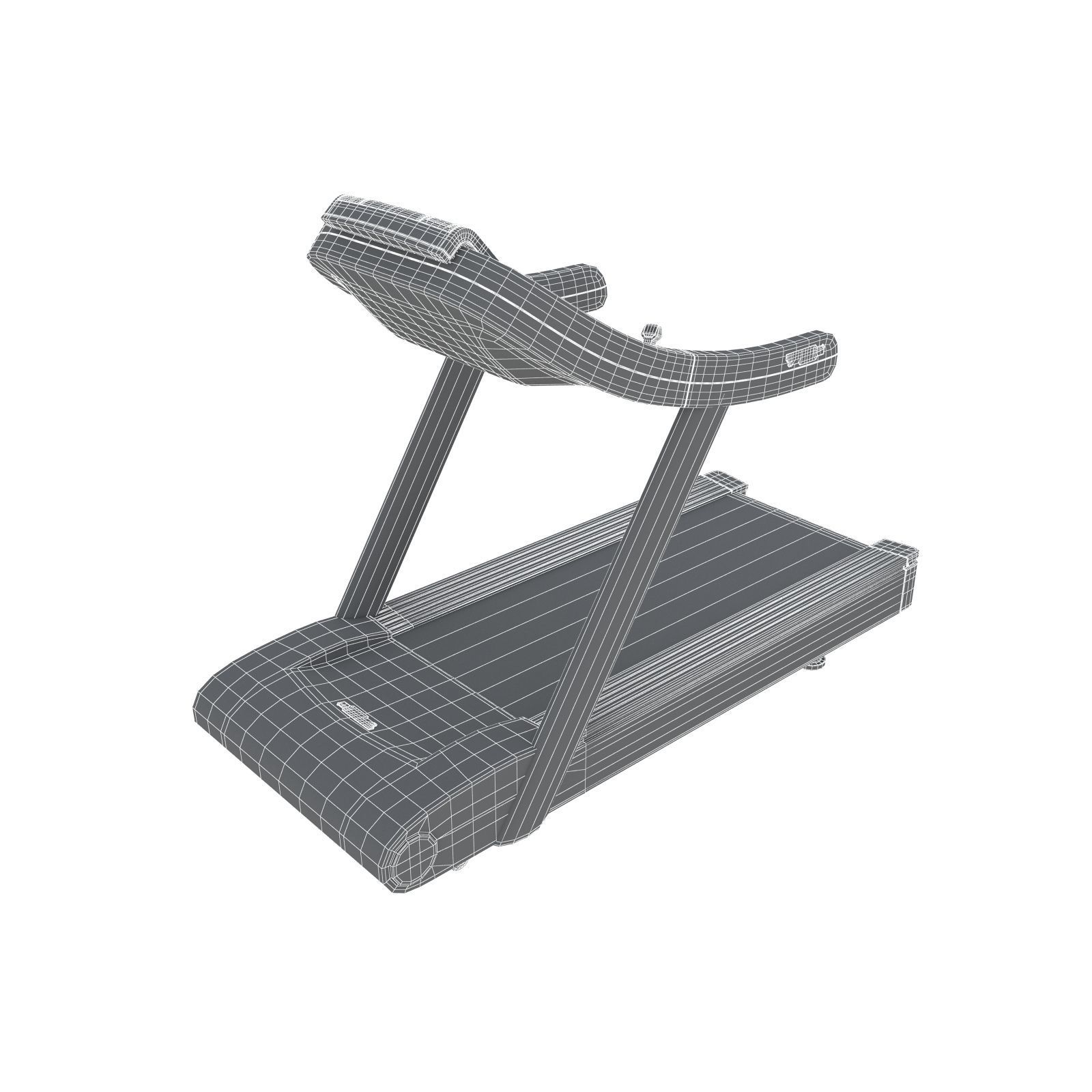 Technogym Excite Run 1000 Medical Treadmill 3D model_8