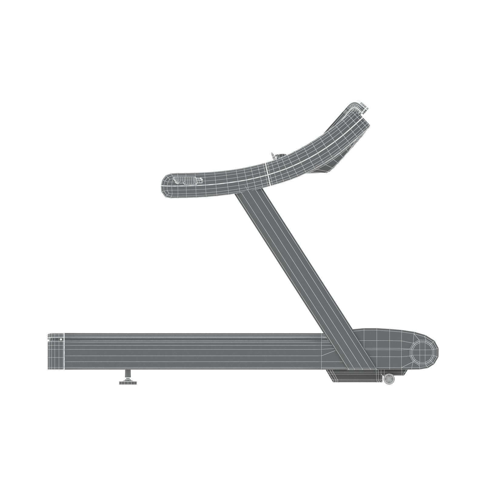 Technogym Excite Run 1000 Medical Treadmill 3D model_9