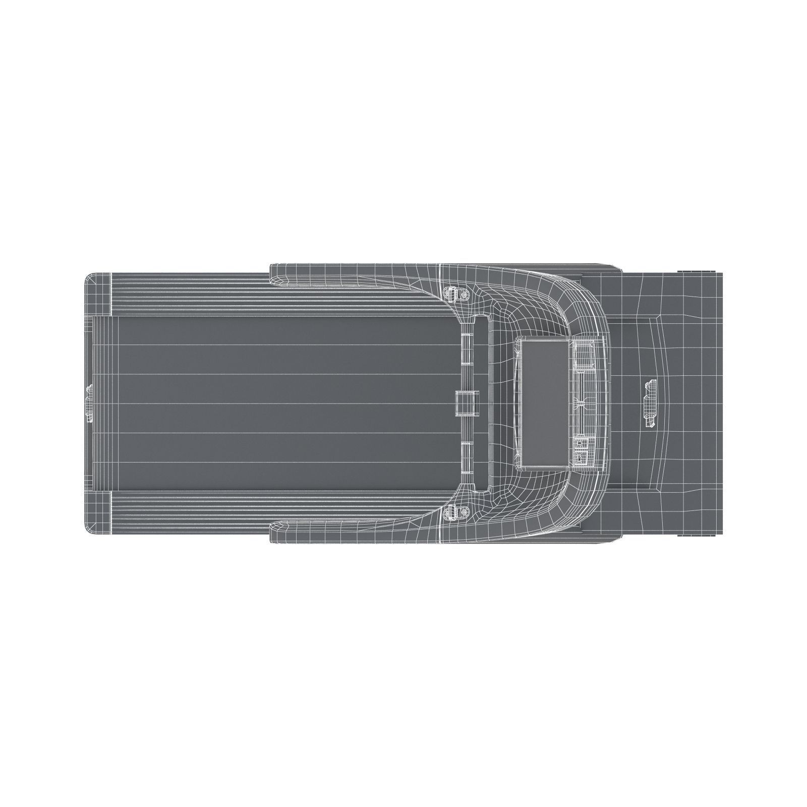 Technogym Excite Run 1000 Medical Treadmill 3D model_7