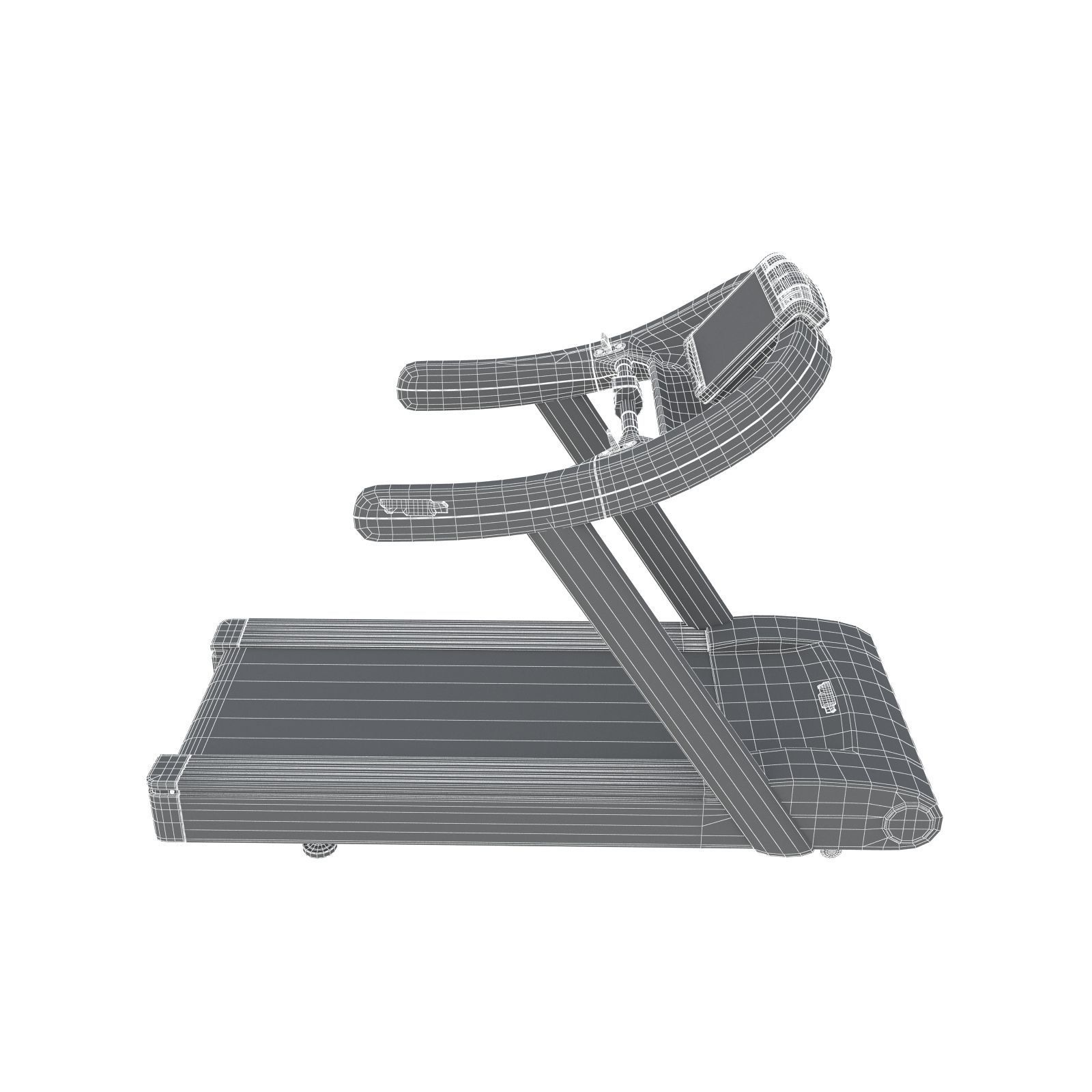 Technogym Excite Run 1000 Medical Treadmill 3D model_6