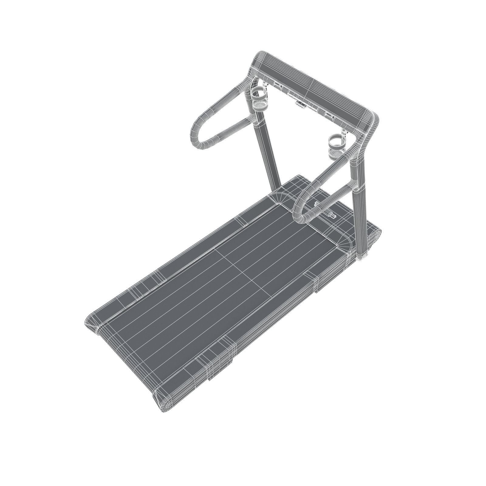 Technogym - Treadmill My Run 3D model_7
