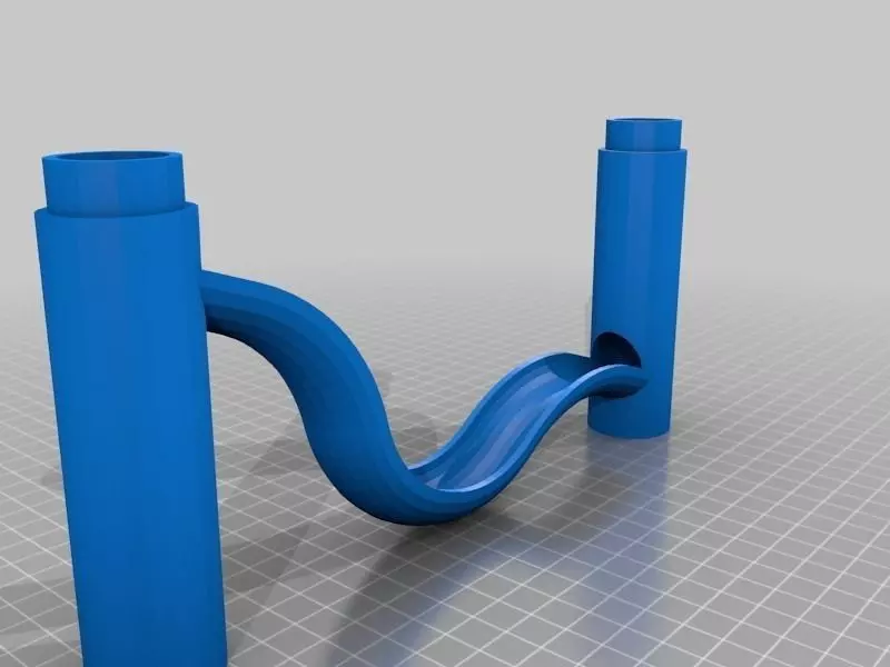 Marble Run Bottom Out Free 3D print model