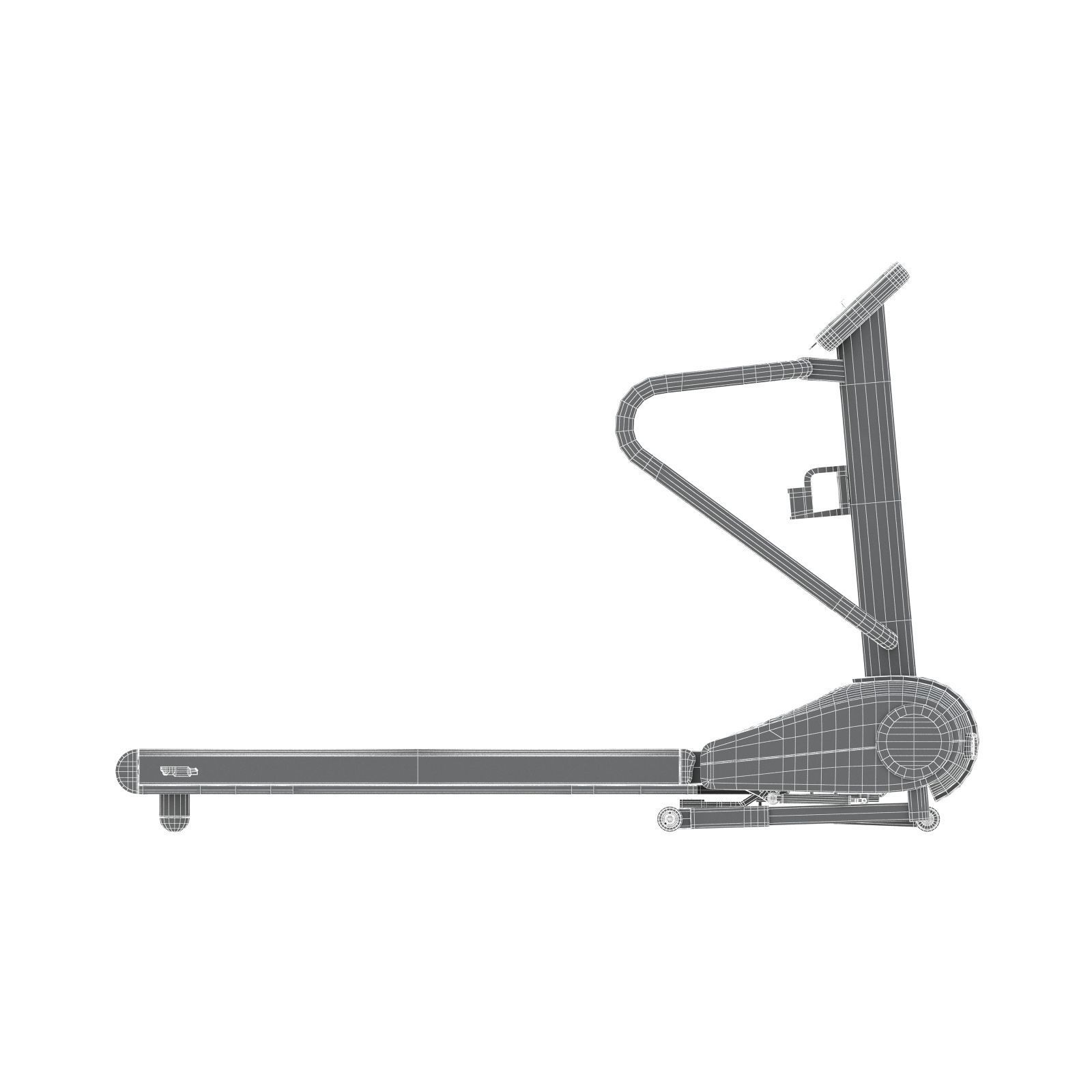 Technogym - Spazio Forma Treadmill 3D model_8