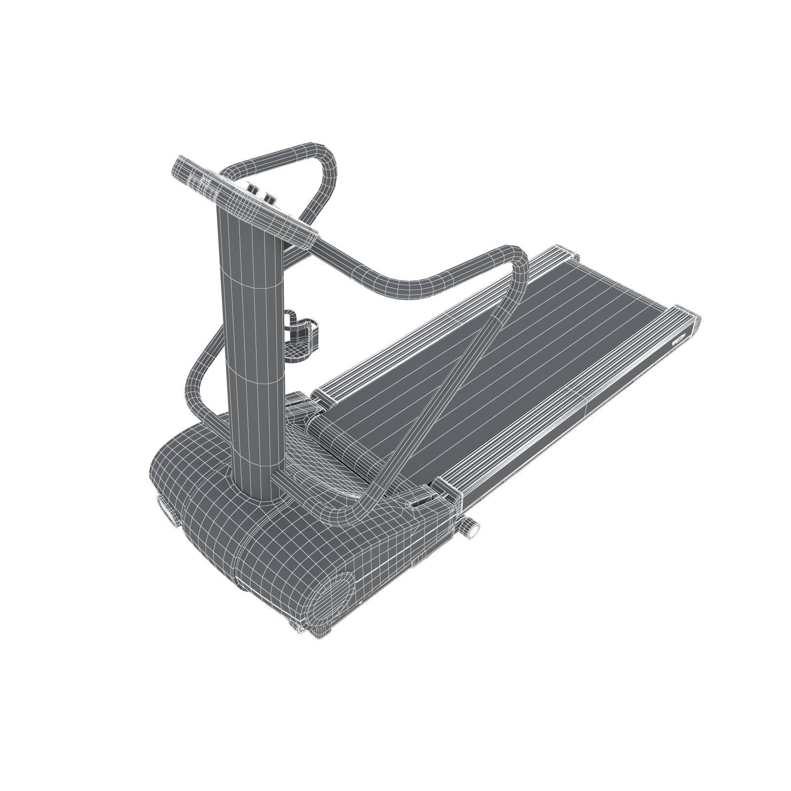 Technogym - Spazio Forma Treadmill 3D model_7