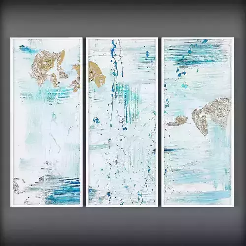 Picture Frames VR  Low-poly 3D model