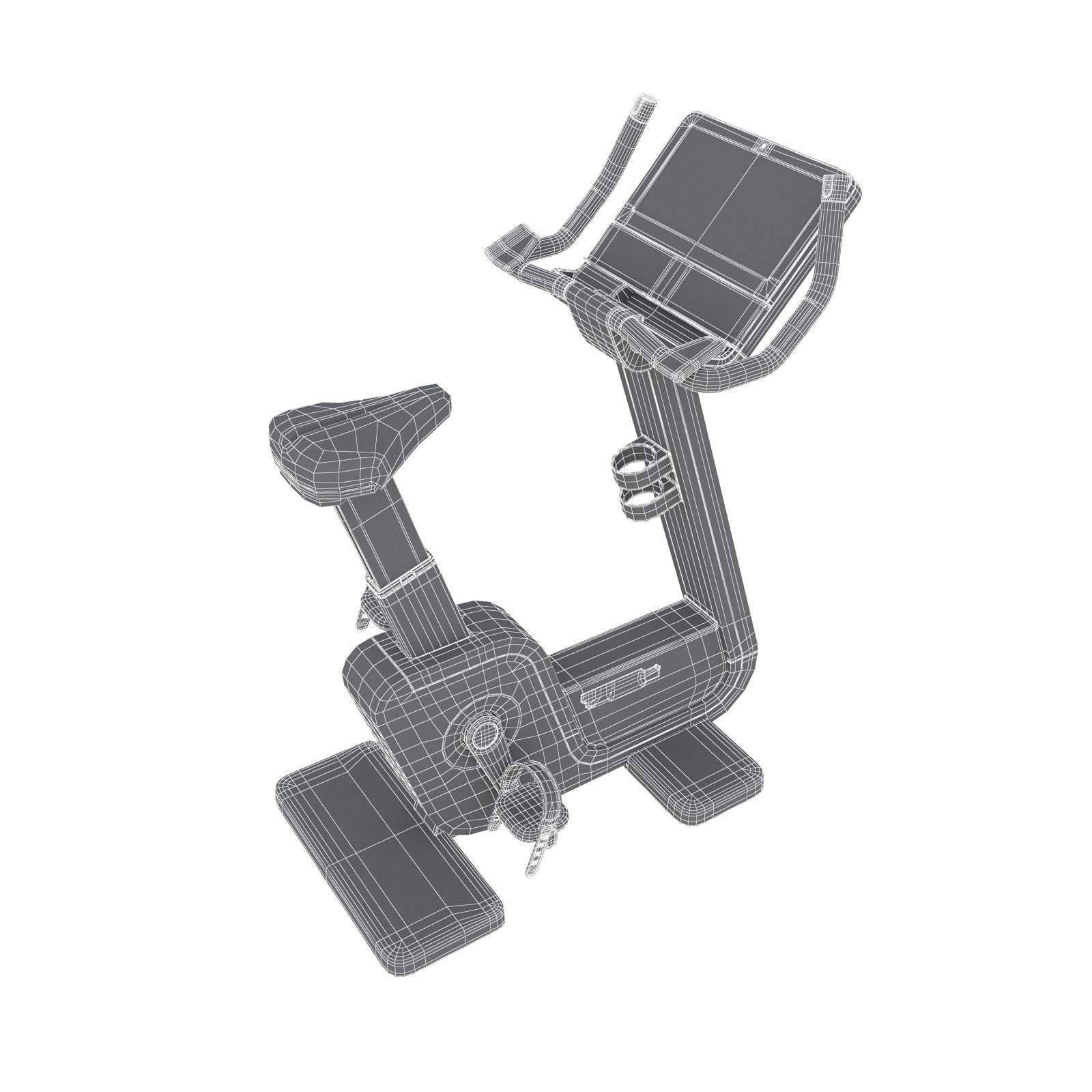 Technogym - Exercise Artis Bike 3D model_8