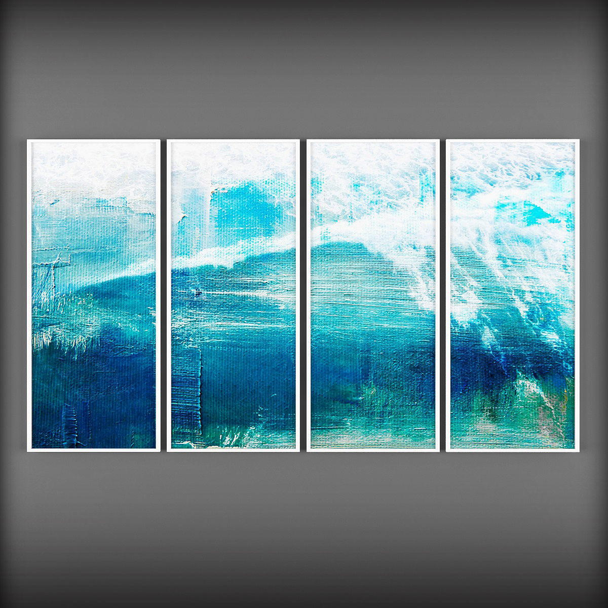 Picture Frames  Low-poly 3D model_2