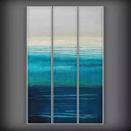 Picture Frames  Low-poly 3D model