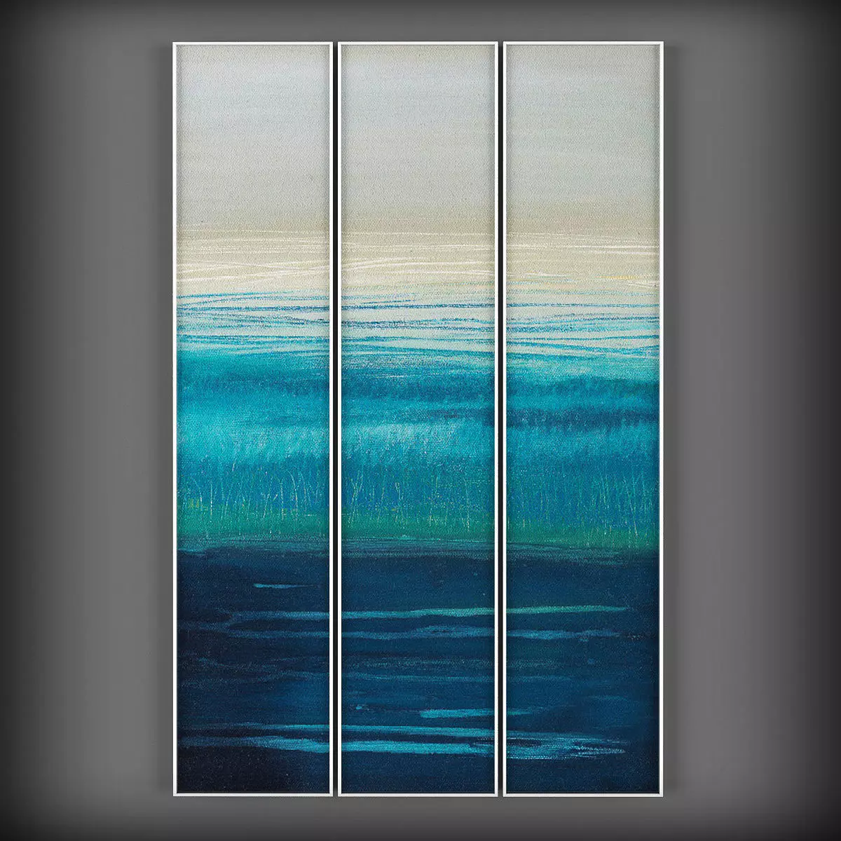 Picture Frames  Low-poly 3D model_0